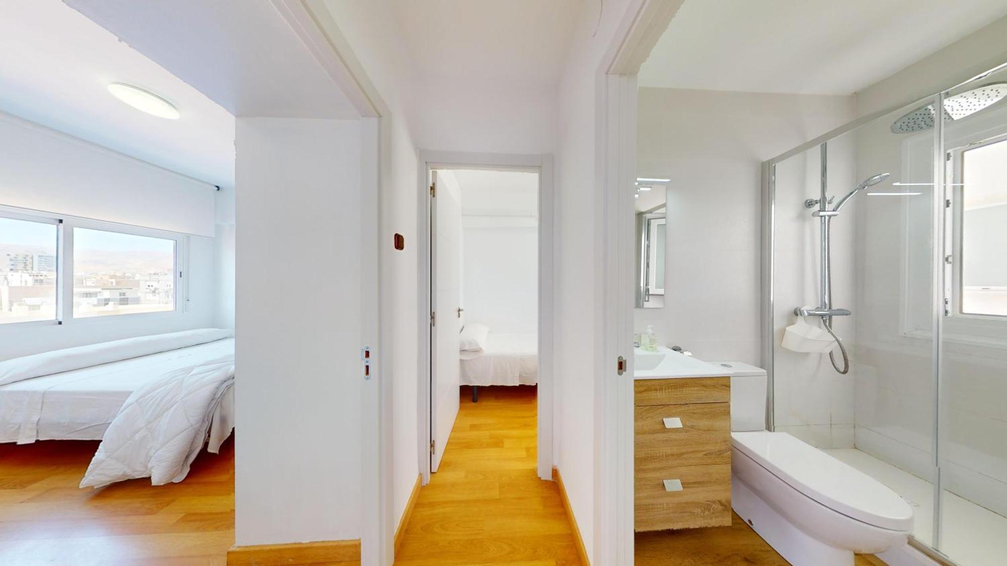 Apartamento Primera Linea De Playa En 阿尔梅里亚 外观 照片