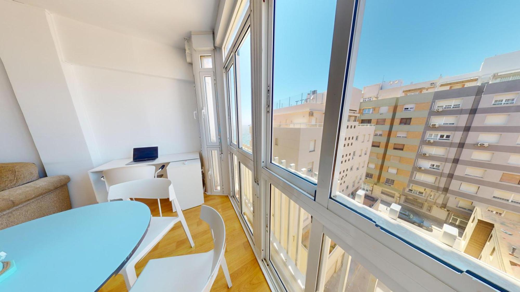 Apartamento Primera Linea De Playa En 阿尔梅里亚 外观 照片